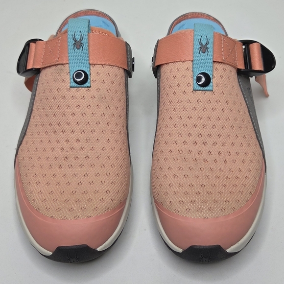 Spyder Ranger Sandal Slip On Clog Water Shoe Non Slip Activewear Peach Womens 9 - Picture 2 of 9